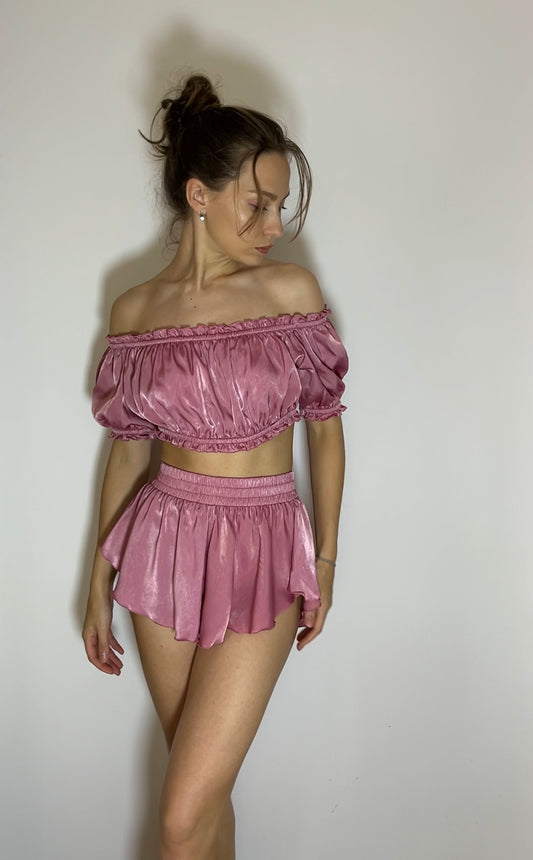 ✨ Piżama "Rosé Satin Dream"
