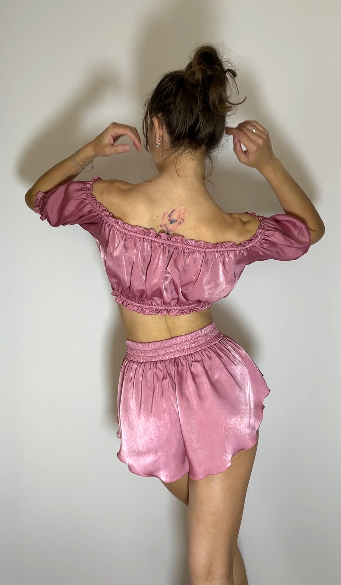 ✨ Piżama "Rosé Satin Dream"